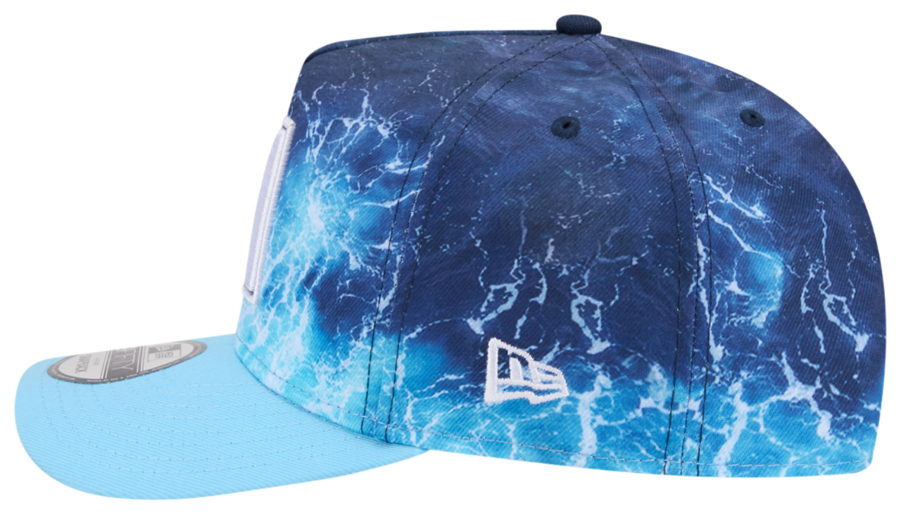 New Era Diamondbacks Deep Water 950 A Frame Cap Image 5 of 7. Tap to open photo gallery.