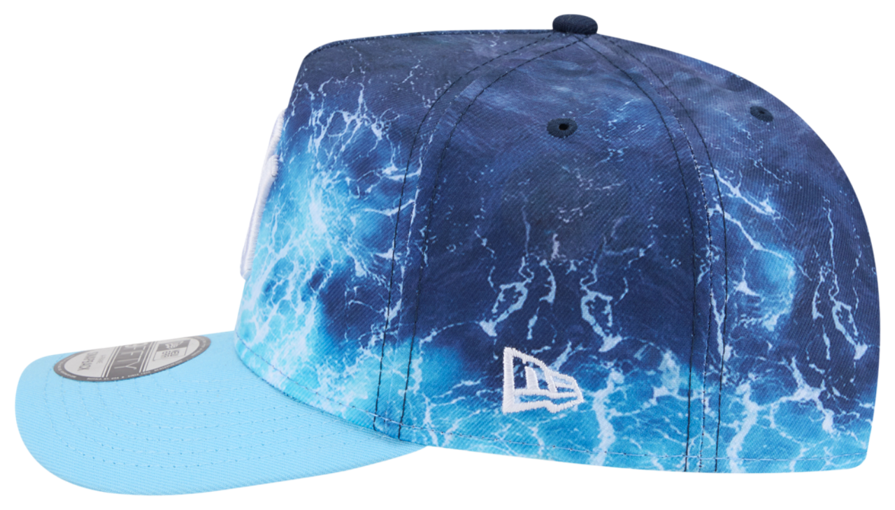 New Era Yankees Deep Water 950 A Frame Cap Image 5 of 7. Tap to open photo gallery.
