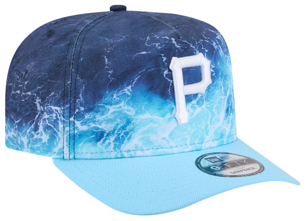 New Era Pirates Deep Water 950 A Frame Cap Image 3 of 7. Tap to open photo gallery.
