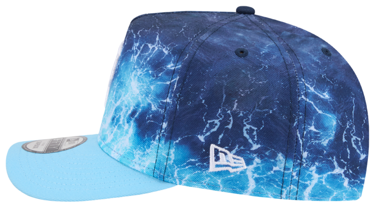 New Era Pirates Deep Water 950 A Frame Cap Image 5 of 7. Tap to open photo gallery.