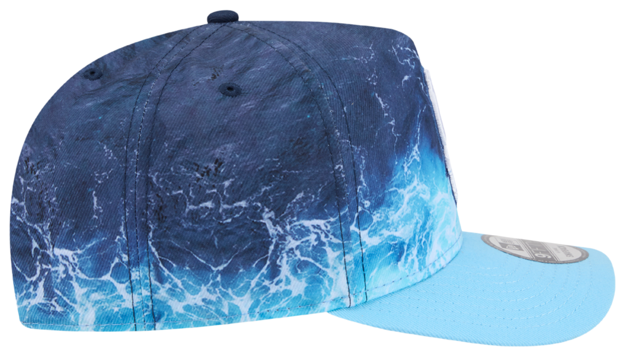 New Era Cardinals Deep Water 950 A Frame Cap Image 6 of 7. Tap to open photo gallery.