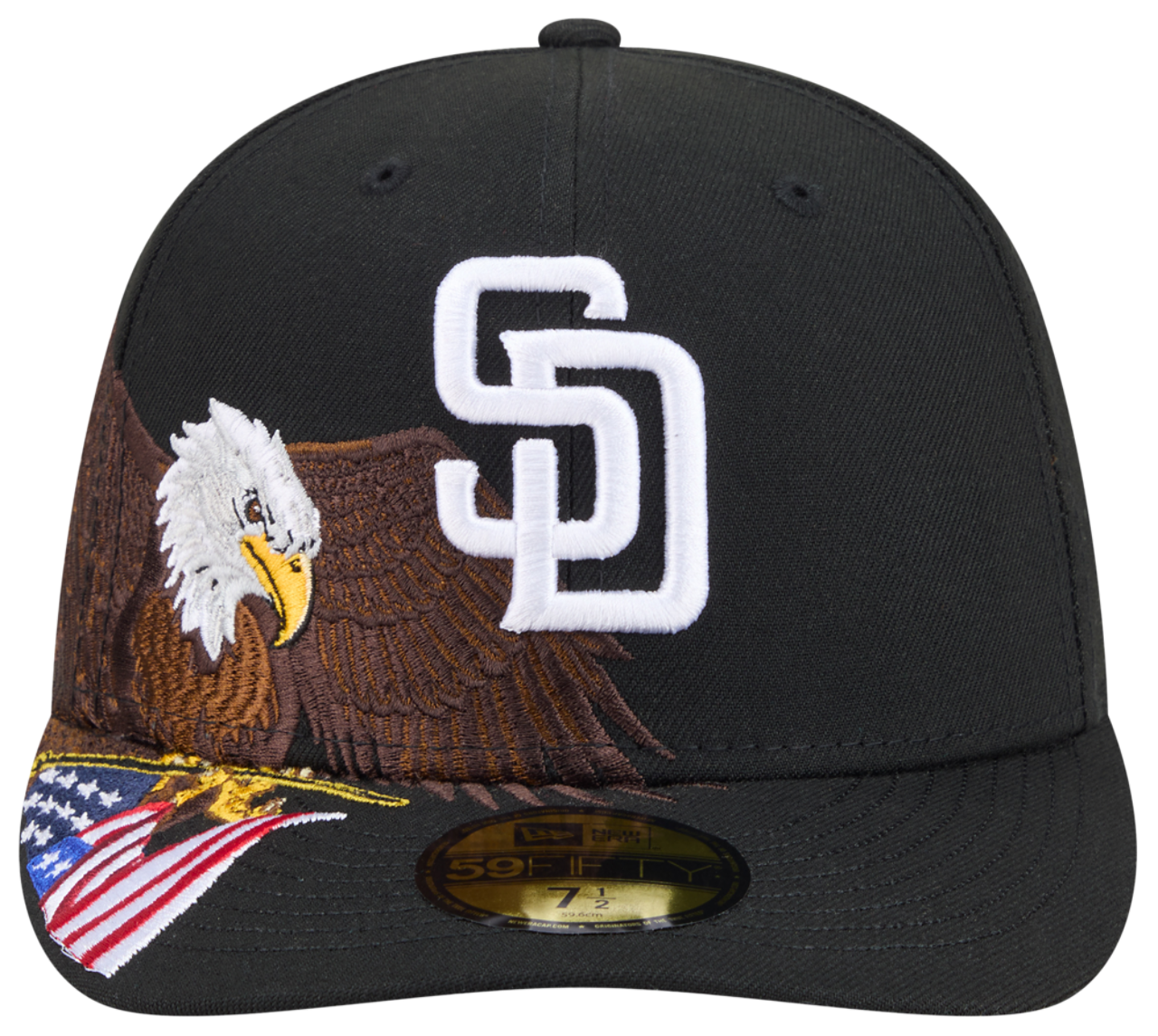 New Era Padres AM 5950 Cap Image 2 of 7. Tap to open photo gallery.