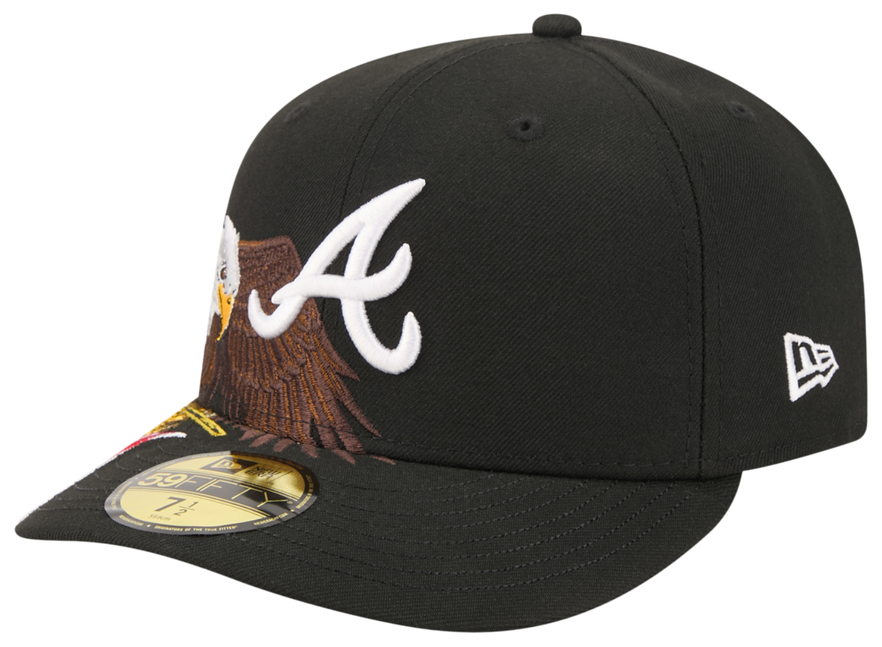 New Era Braves AM 5950 Cap - Men's | Foot Locker
