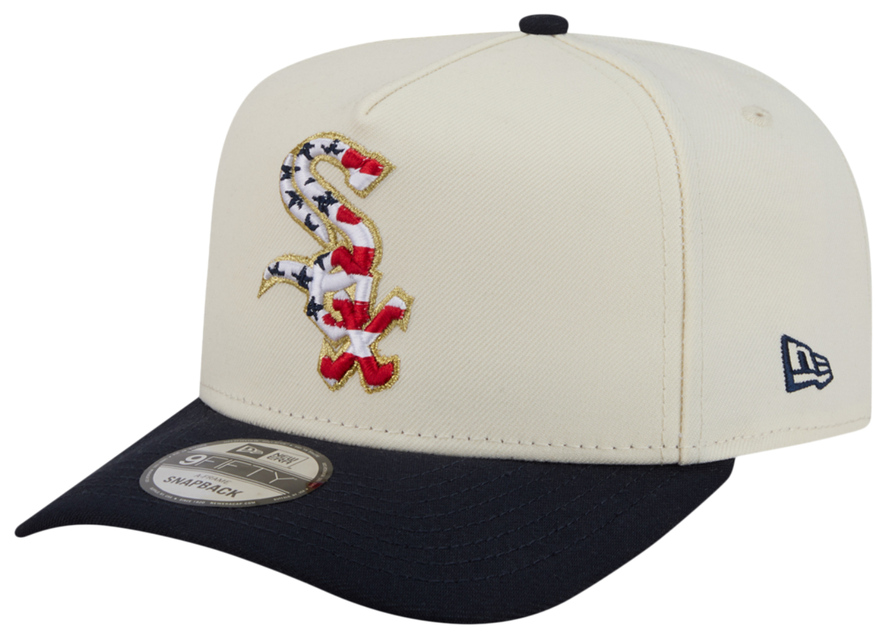 New Era White Sox AM 950 A Frame Cap - Men's | Foot Locker