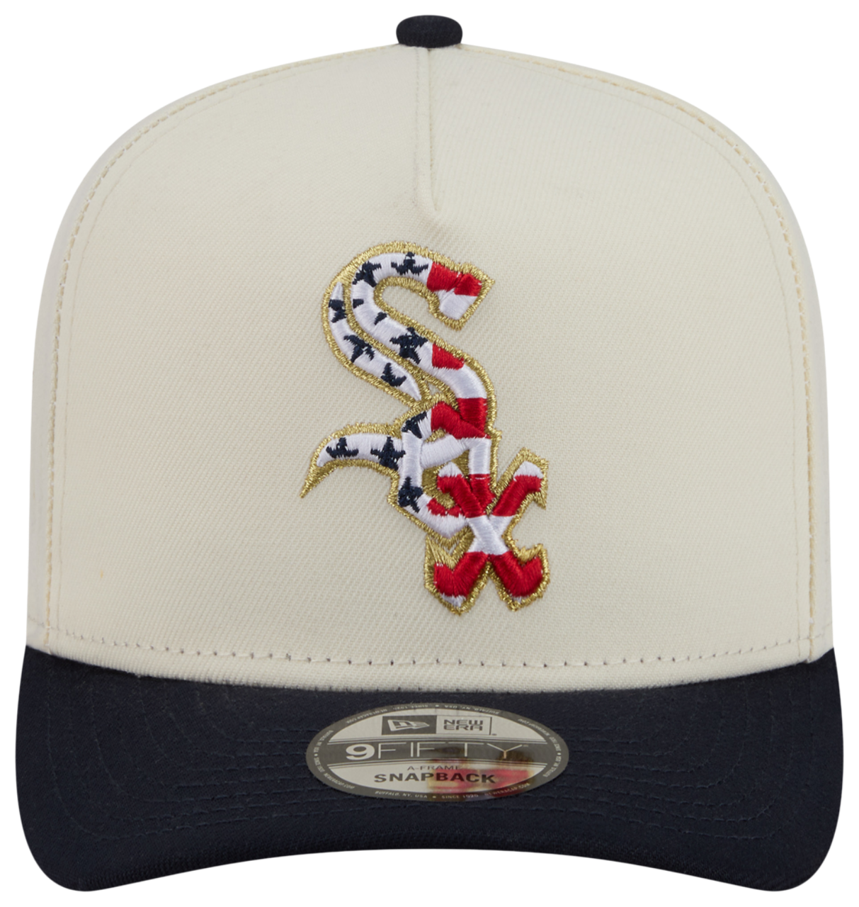 New Era White Sox AM 950 A Frame Cap - Men's | Foot Locker