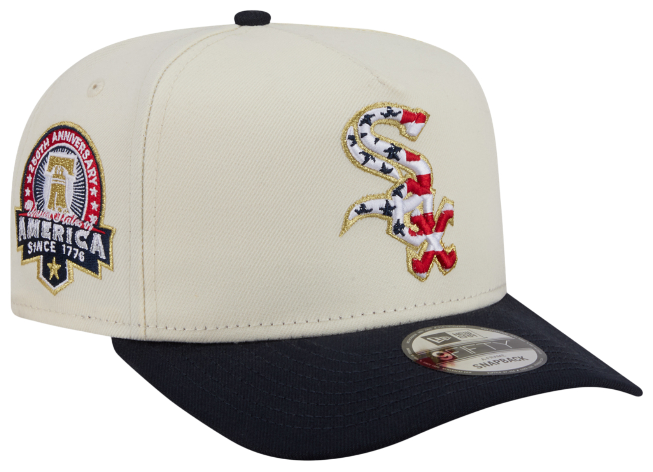 New Era White Sox AM 950 A Frame Cap - Men's | Foot Locker