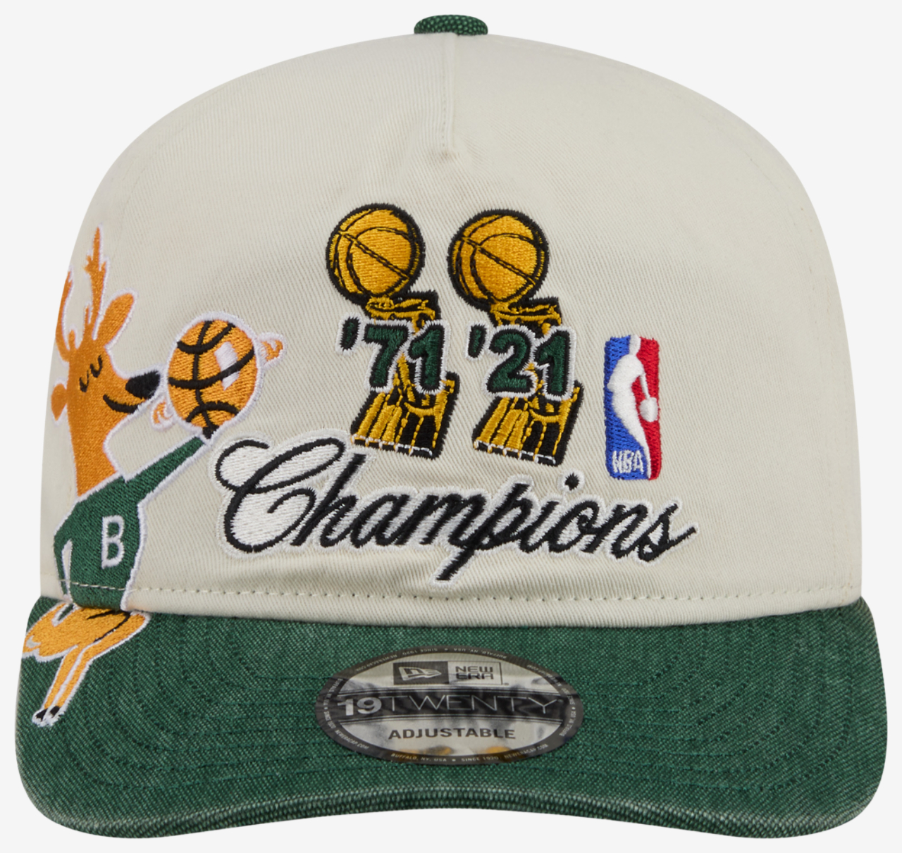 New Era Bucks HWC 1920 Cap Image 2 of 7. Tap to open photo gallery.