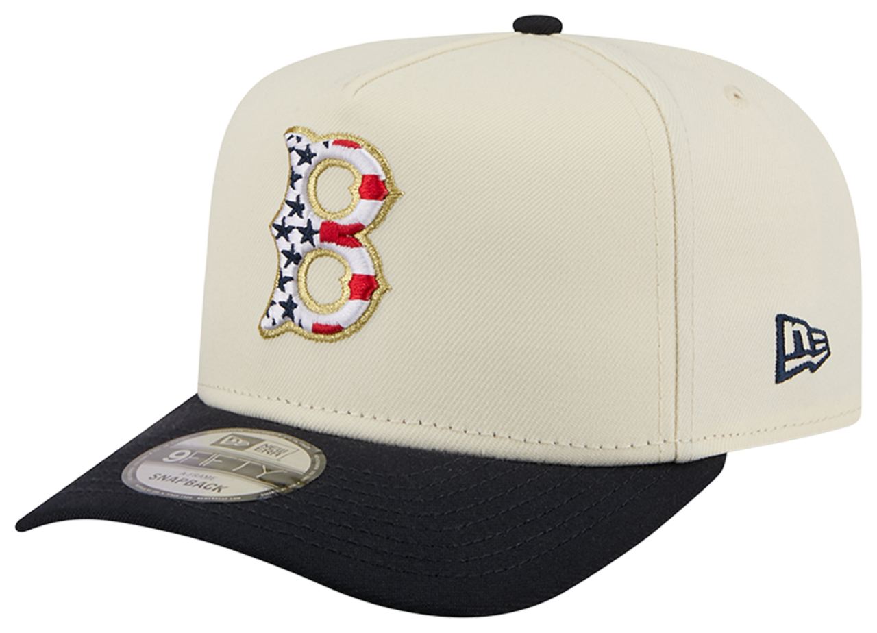 New Era Red Sox AM 950 A Frame Cap - Men's | Foot Locker
