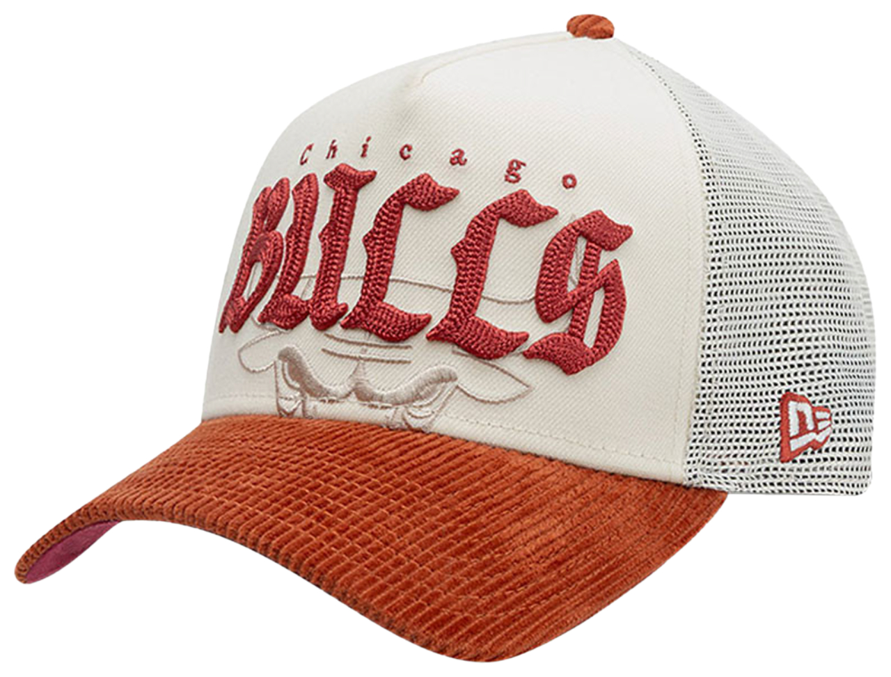 New Era Bulls 940AF Old English Energy Cap Image 1 of 6. Tap to open photo gallery.