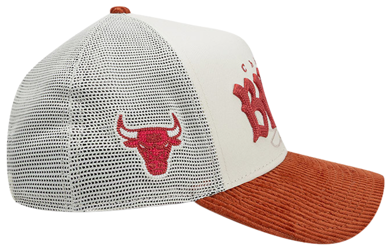 New Era Bulls 940AF Old English Energy Cap Image 4 of 6. Tap to open photo gallery.