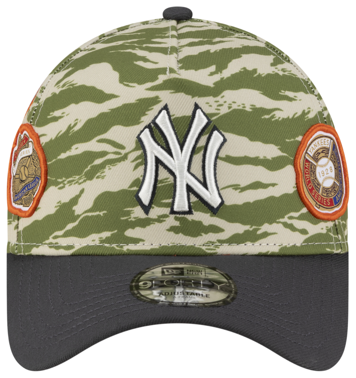 New Era Yankees 940AF Tiger Camo Energy Cap Image 2 of 7. Tap to open photo gallery.