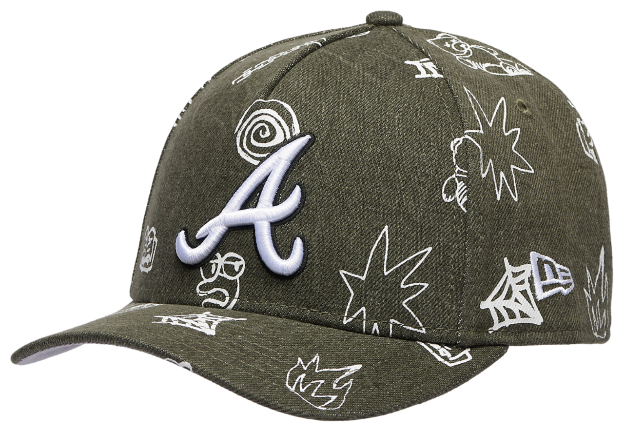 New Era 940MCAF DL Atlanta Braves - Men's | Foot Locker