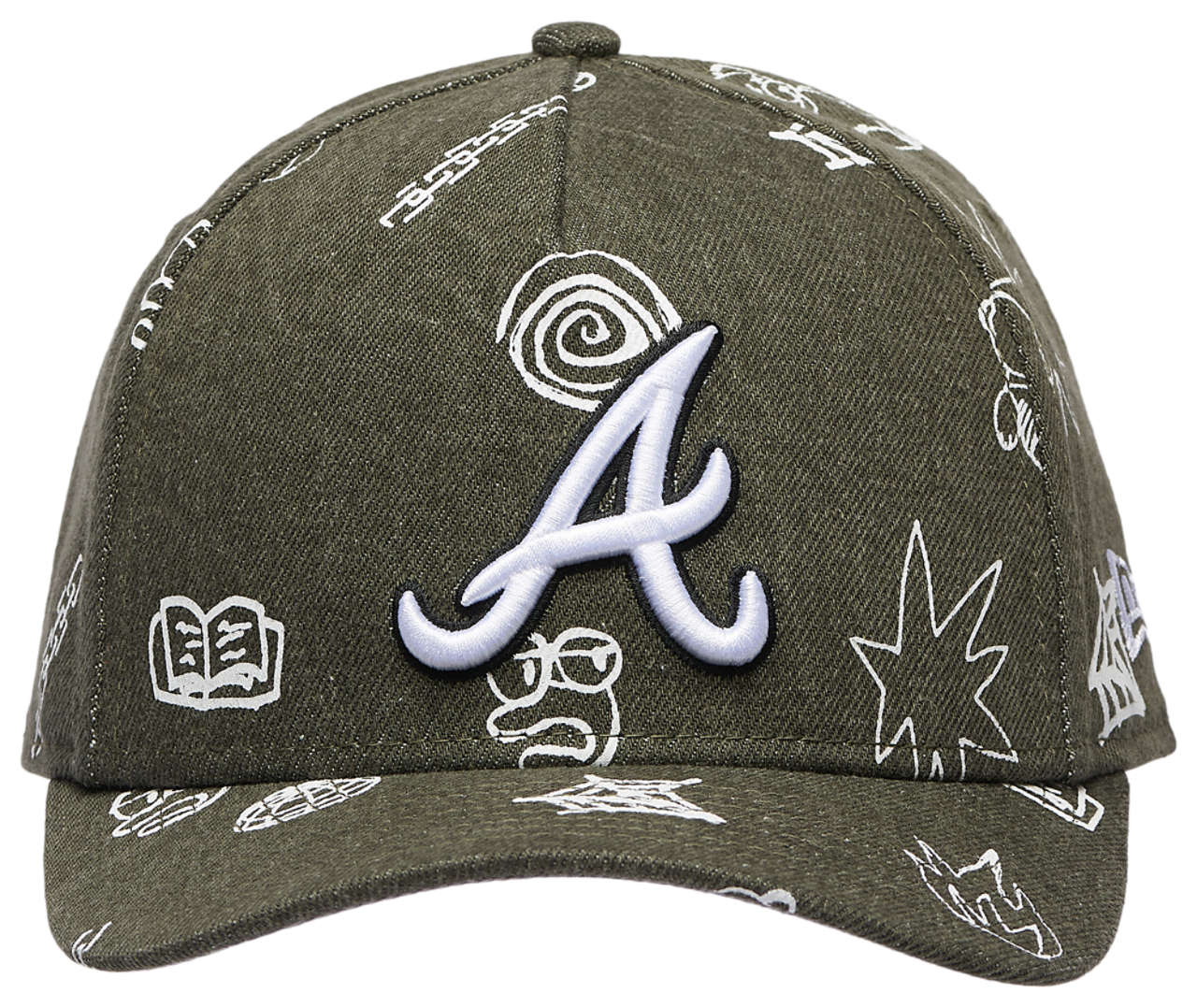 New Era 940MCAF  DL Atlanta Braves Image 2 of 5. Tap to open photo gallery.