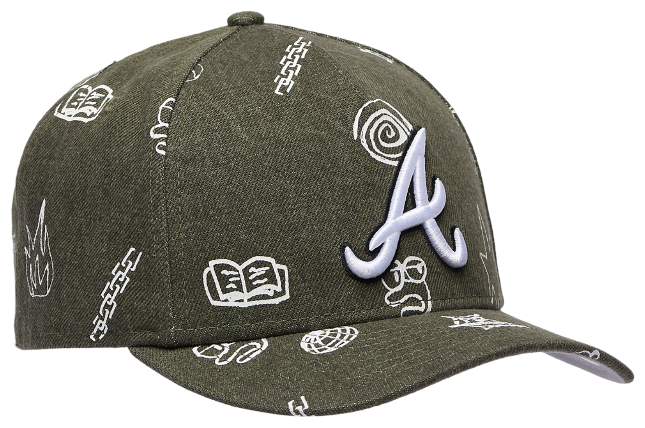 New Era 940MCAF  DL Atlanta Braves Image 3 of 5. Tap to open photo gallery.
