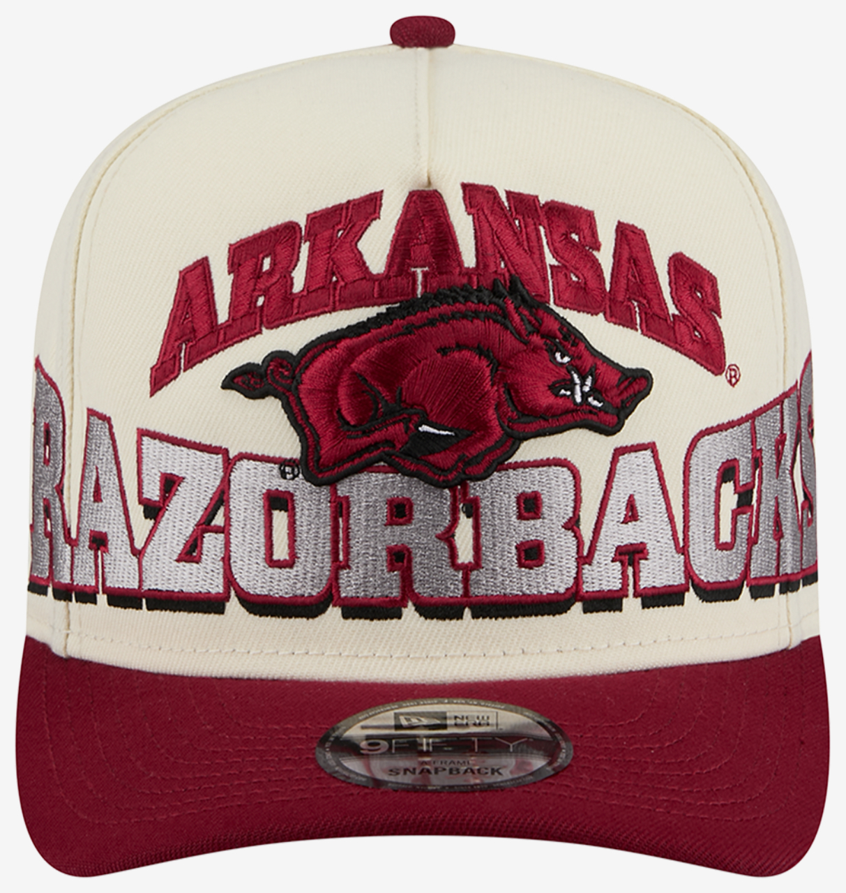 New Era Arkansas 26 9FIFTY A-Frame Cap Image 2 of 7. Tap to open photo gallery.