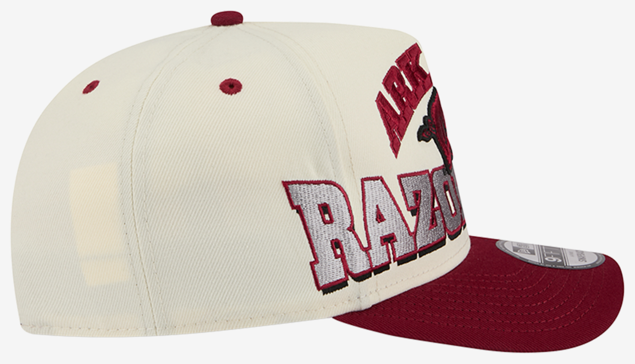 New Era Arkansas 26 9FIFTY A-Frame Cap Image 5 of 7. Tap to open photo gallery.