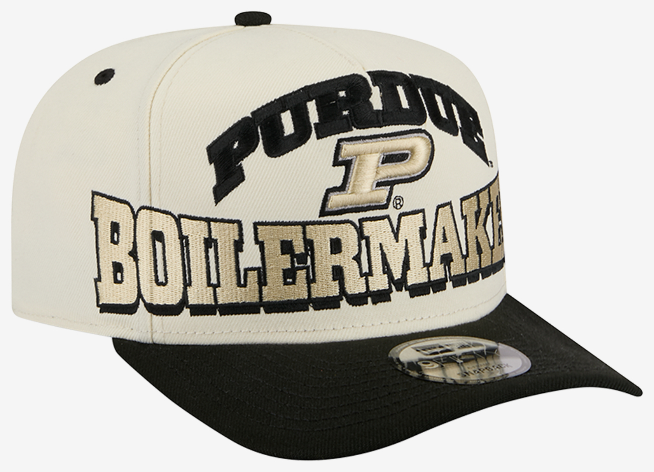 New Era Purdue 26 9FIFTY A-Frame Cap Image 3 of 7. Tap to open photo gallery.