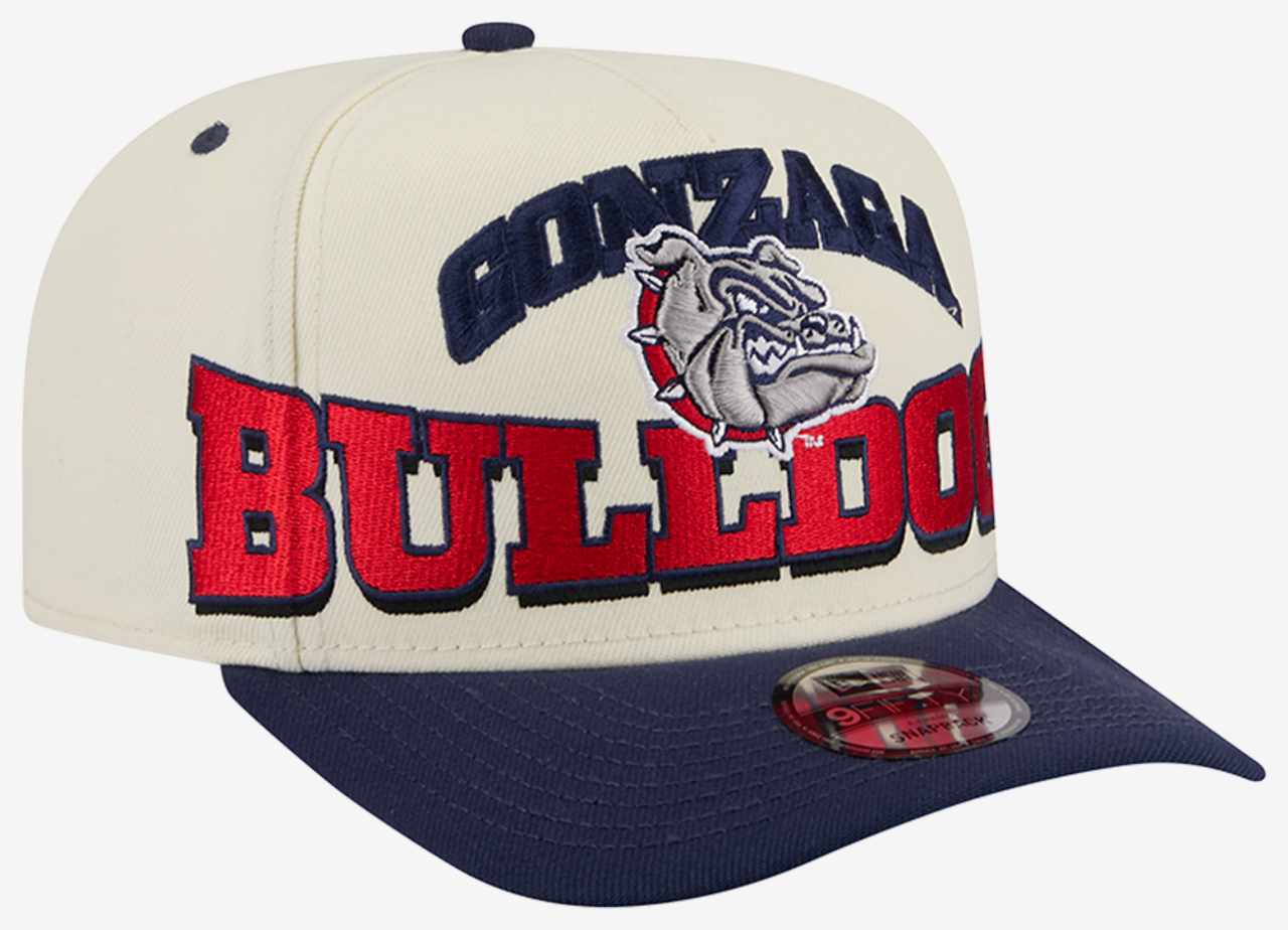New Era Gonzaga 26 9FIFTY A-Frame Cap Image 3 of 7. Tap to open photo gallery.