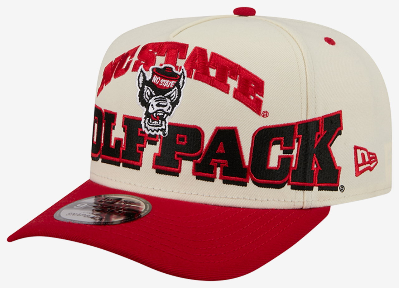 New Era NC State 26 9FIFTY A-Frame Cap Image 1 of 7. Tap to open photo gallery.