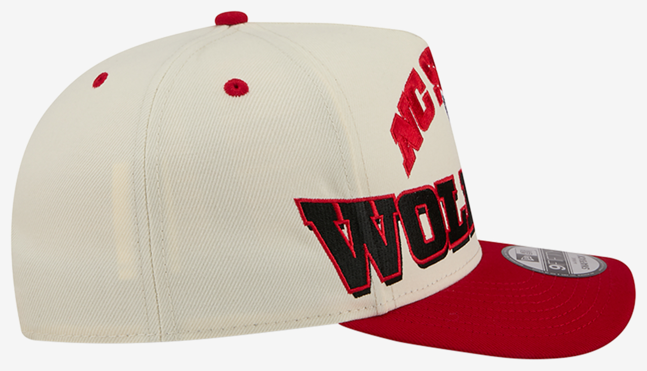 New Era NC State 26 9FIFTY A-Frame Cap Image 5 of 7. Tap to open photo gallery.