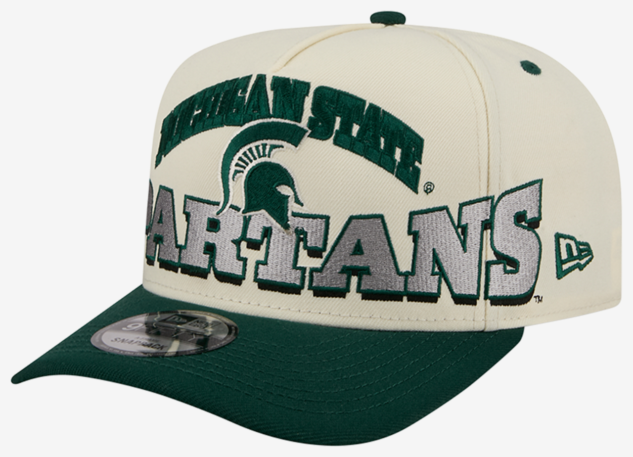 New Era Michigan State 26 9FIFTY A-Frame Cap Image 1 of 7. Tap to open photo gallery.
