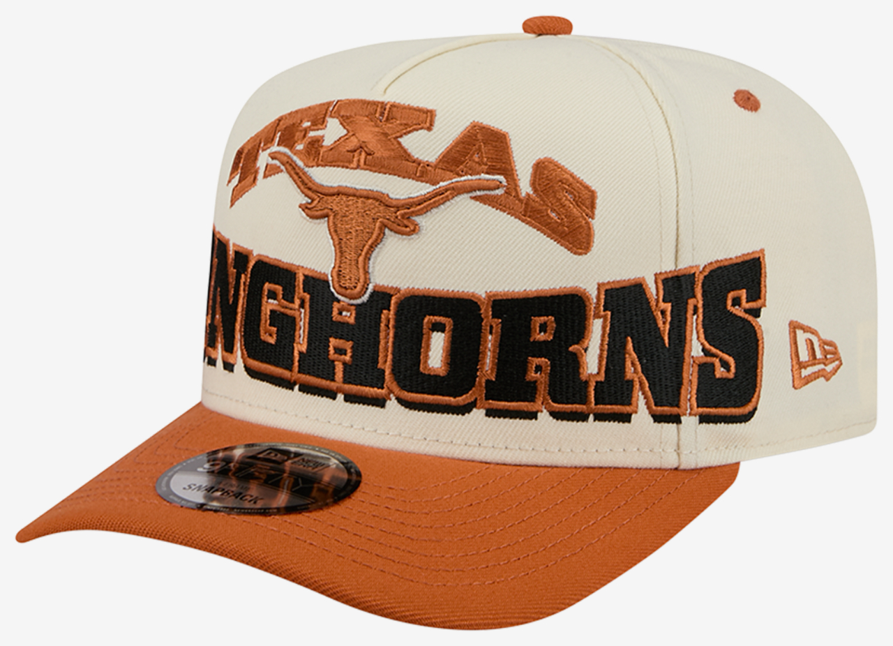 New Era Texas 26 9FIFTY A-Frame Cap Image 1 of 7. Tap to open photo gallery.