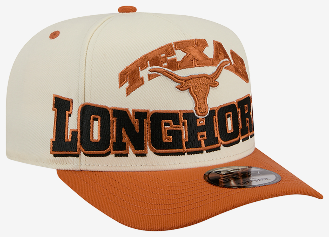 New Era Texas 26 9FIFTY A-Frame Cap Image 3 of 7. Tap to open photo gallery.