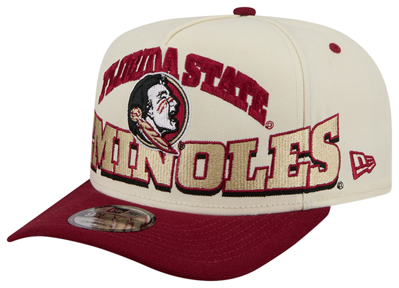 New Era Florida State 26 9FIFTY A-Frame Cap Image 1 of 7. Tap to open photo gallery.