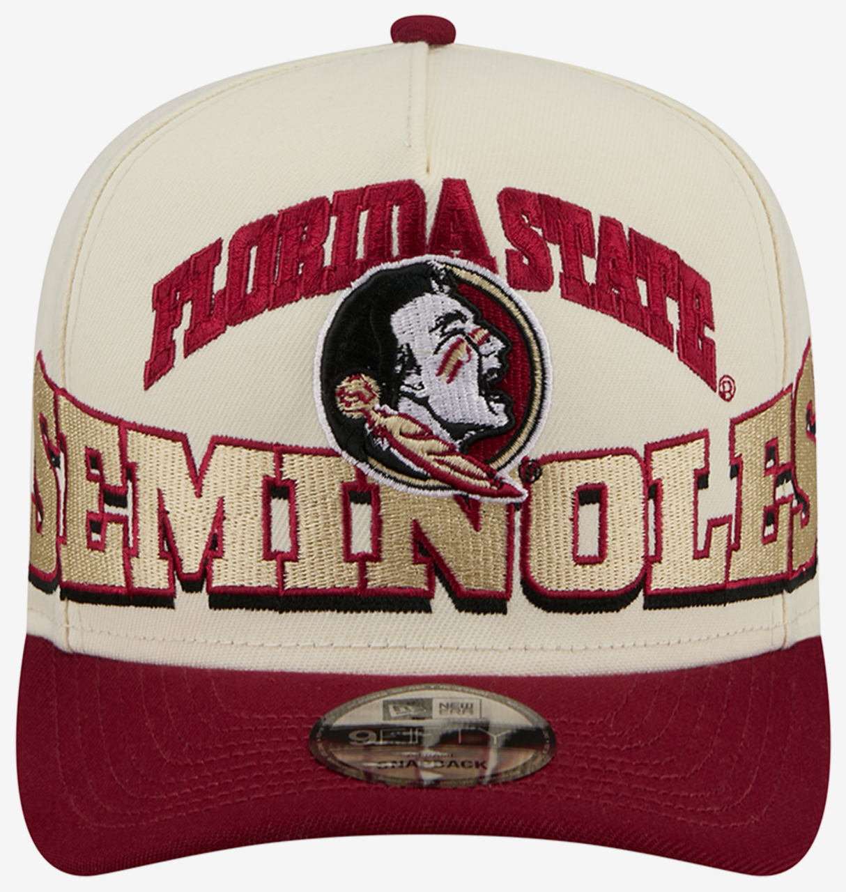 New Era Florida State 26 9FIFTY A-Frame Cap Image 2 of 7. Tap to open photo gallery.