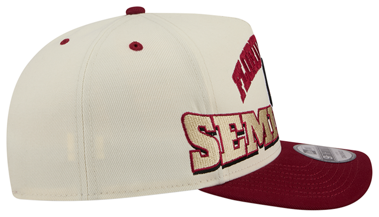 New Era Florida State 26 9FIFTY A-Frame Cap Image 5 of 7. Tap to open photo gallery.