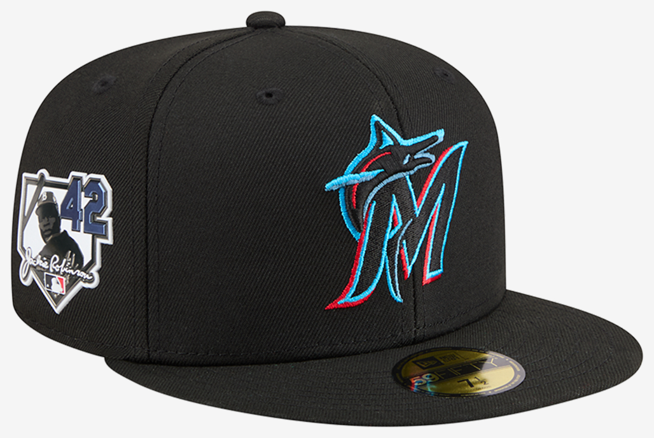 New Era Marlins MLB26 JRD 5950 Cap Image 3 of 7. Tap to open photo gallery.