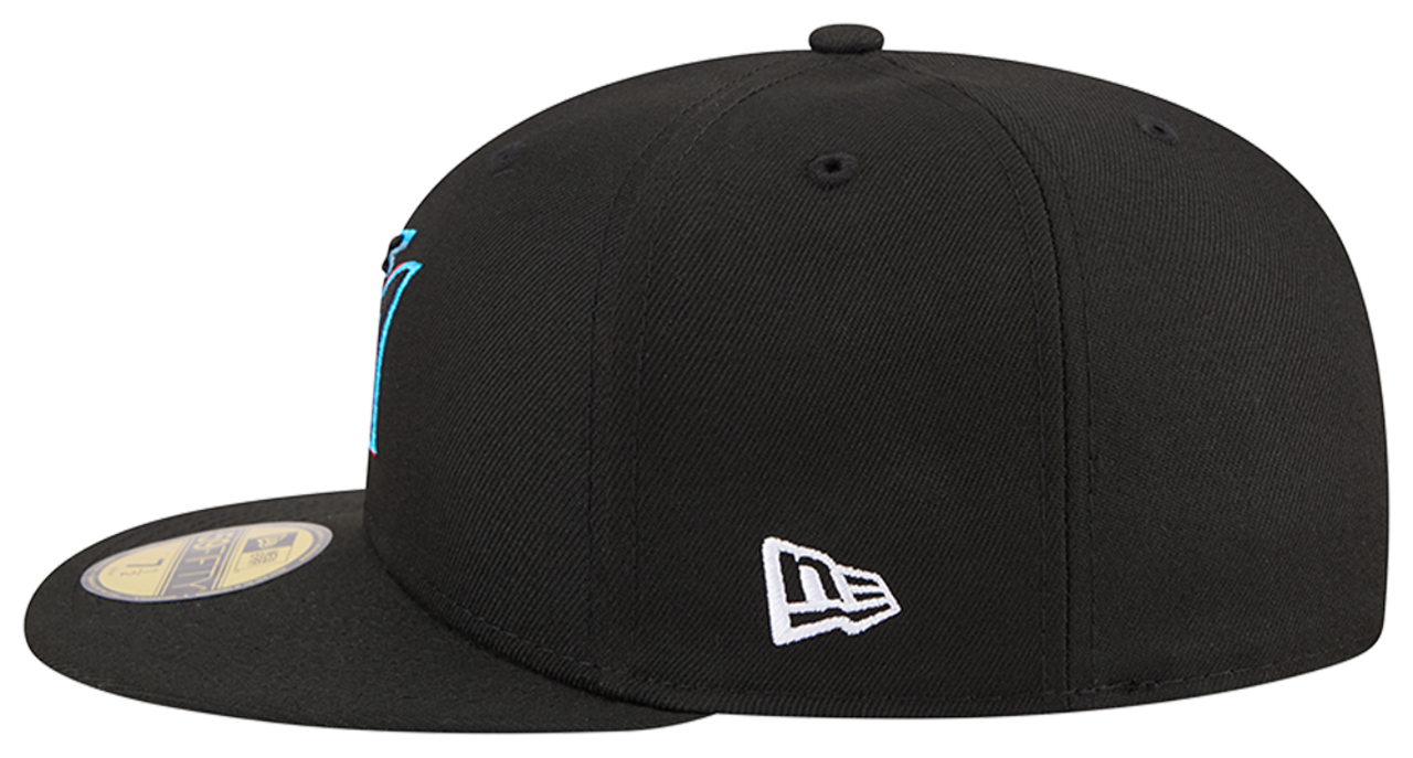 New Era Marlins MLB26 JRD 5950 Cap Image 4 of 7. Tap to open photo gallery.