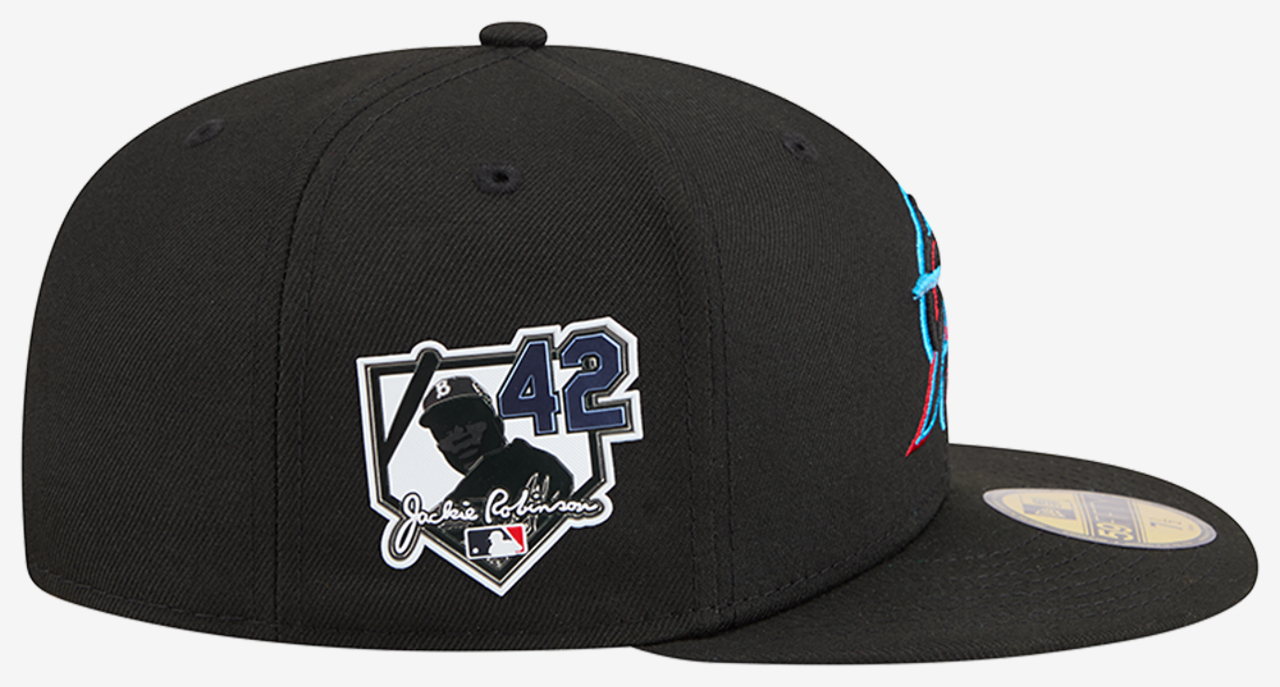New Era Marlins MLB26 JRD 5950 Cap Image 5 of 7. Tap to open photo gallery.