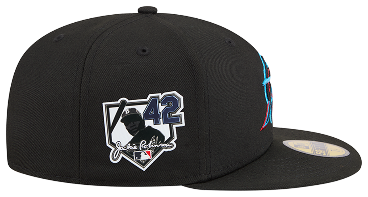 New Era Marlins MLB26 JRD 5950 Cap Image 5 of 7. Tap to open photo gallery.