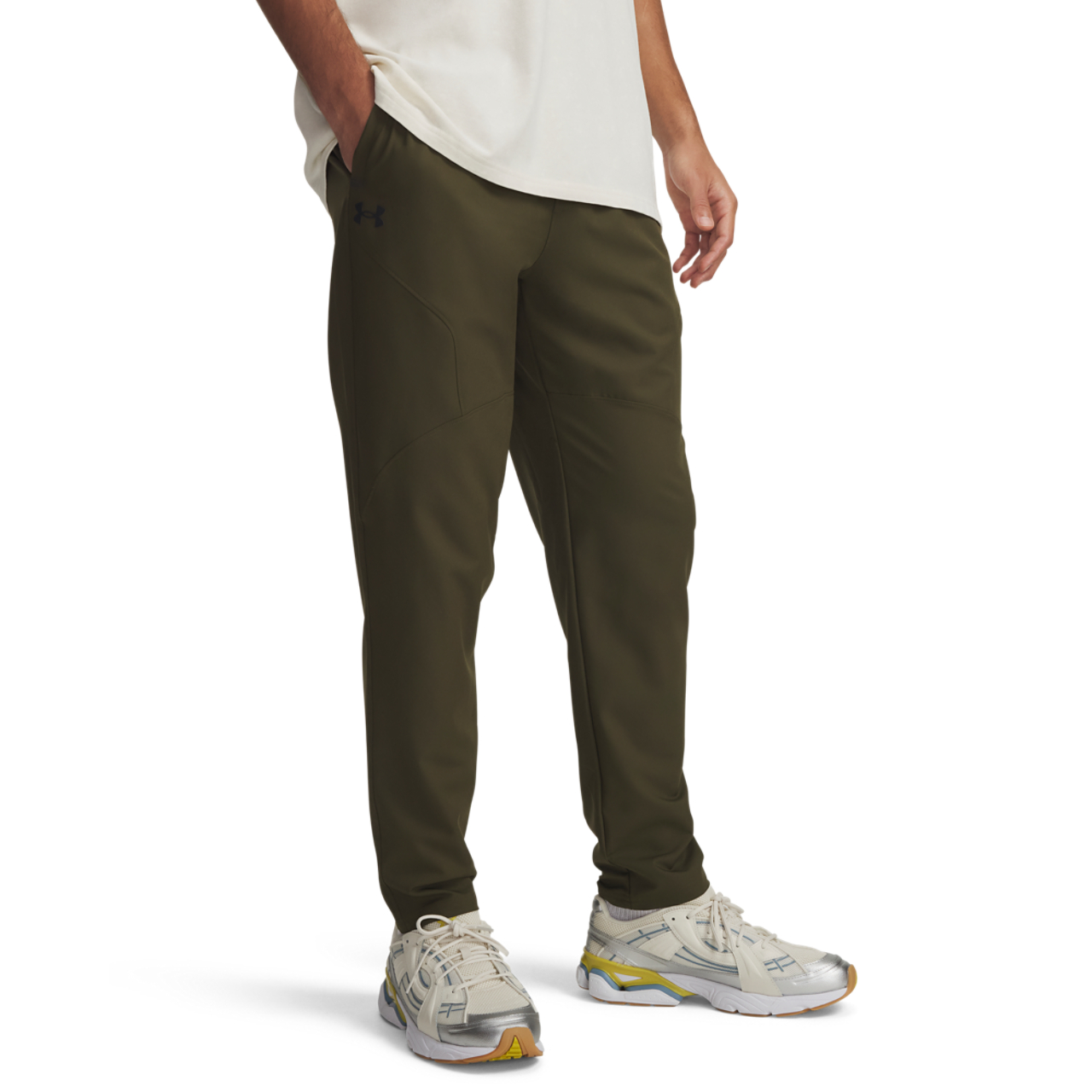 Under Armour Unstoppable Tapered Pants Image 3 of 3. Tap to open photo gallery.
