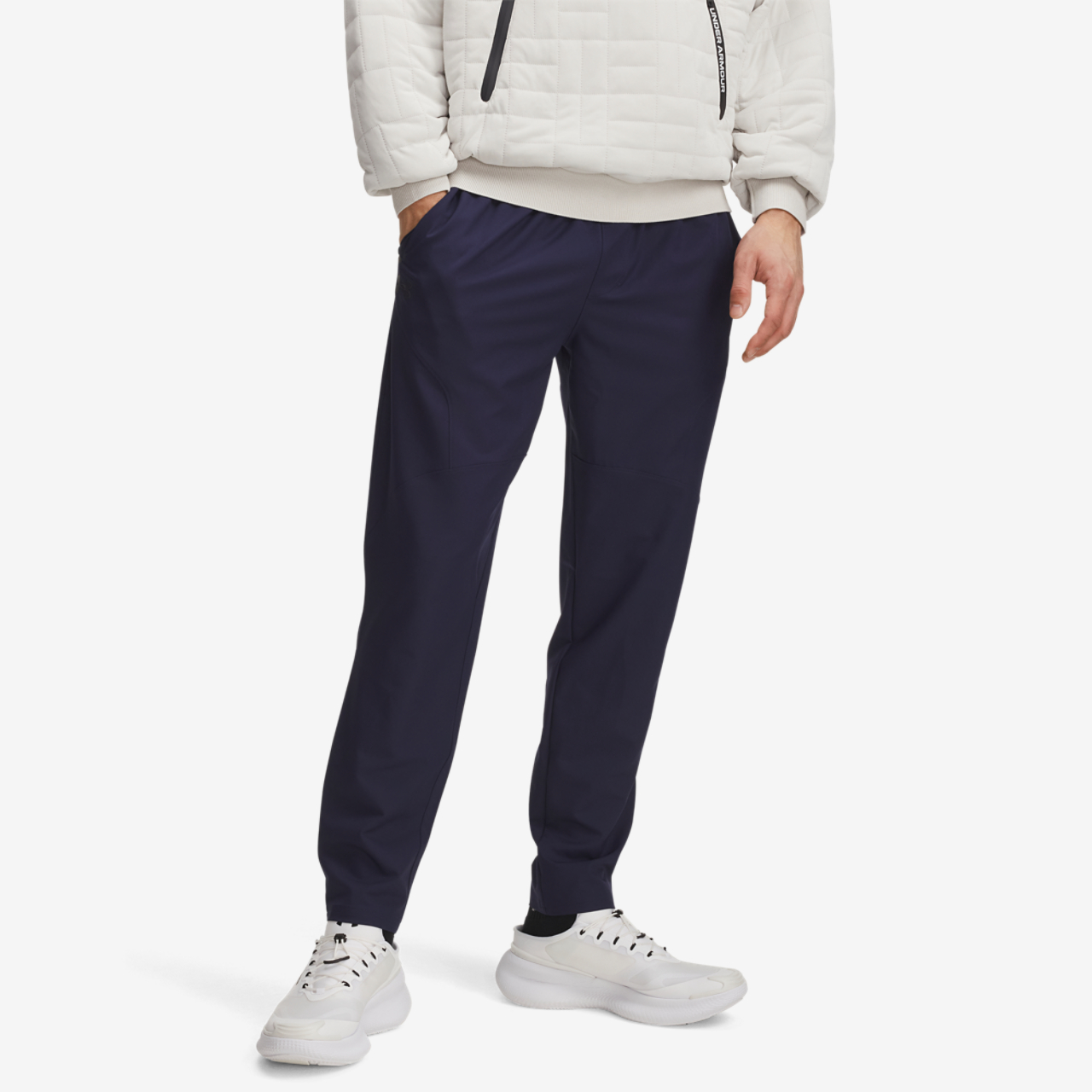 Under Armour Unstoppable Tapered Pants Image 3 of 3. Tap to open photo gallery.