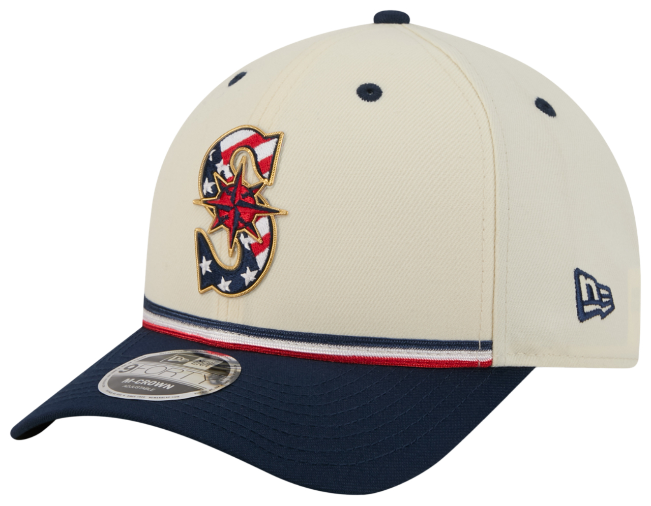 New Era Mariners MLB26 July 4 940MC Cap - Men's | Foot Locker
