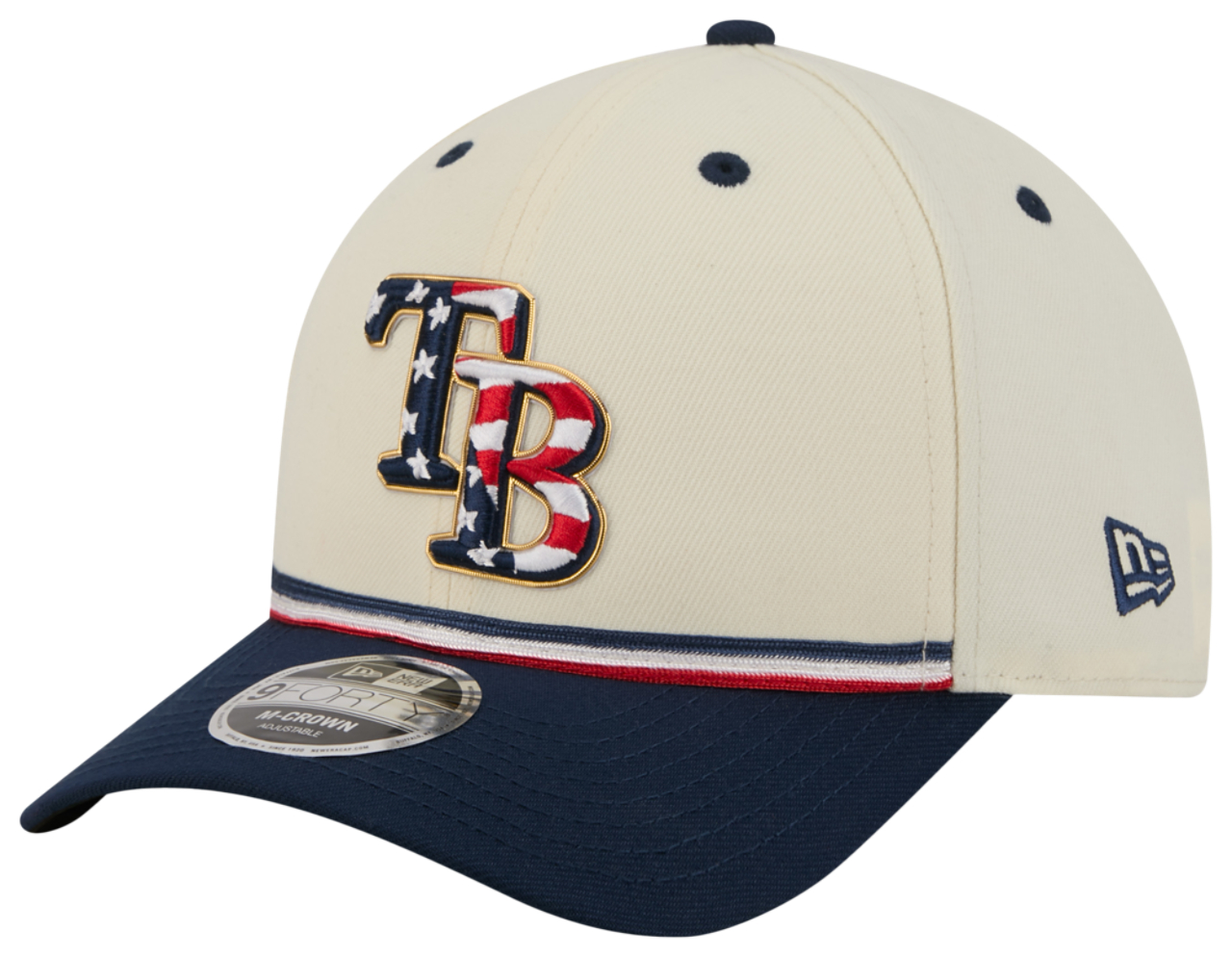 New Era Rays MLB26 July 4 940MC Cap - Men's | Foot Locker