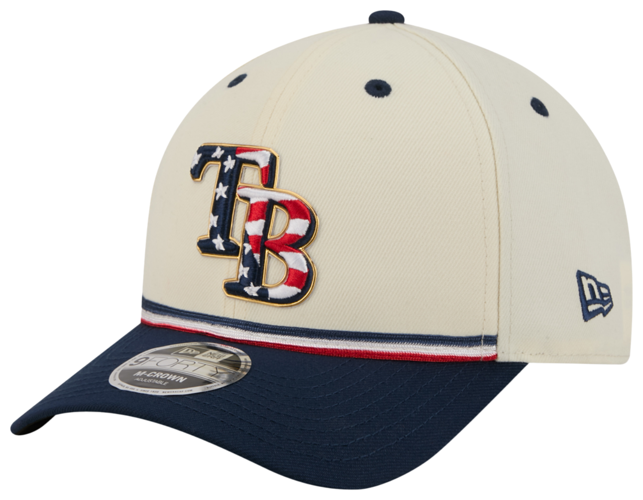 New Era Rays MLB26 July 4 940MC Cap - Men's | Foot Locker