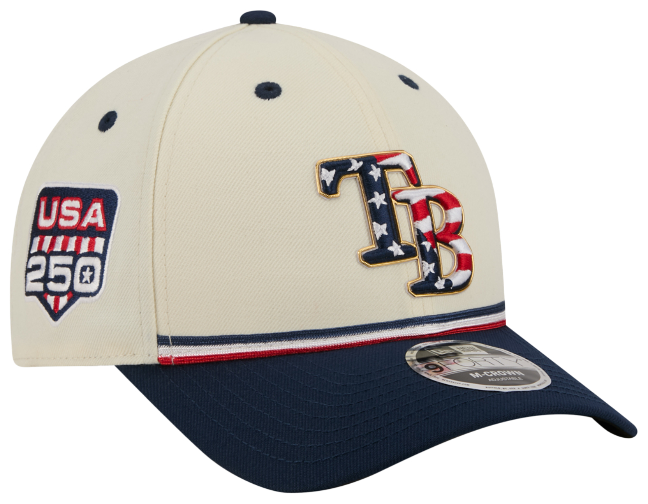 New Era Rays MLB26 July 4 940MC Cap - Men's | Foot Locker