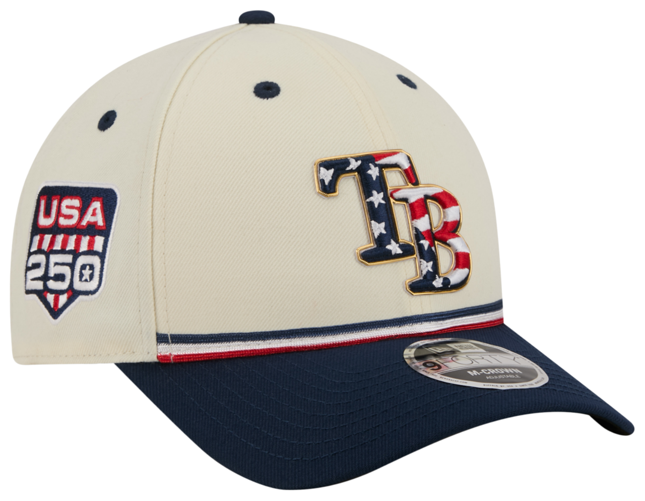 New Era Rays MLB26 July 4 940MC Cap - Men's | Foot Locker