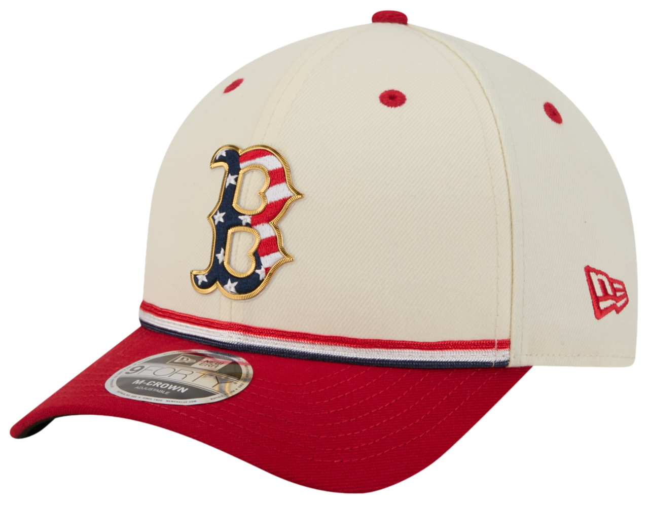 New Era Red Sox MLB26 July 4 940MC Cap - Men's | Foot Locker