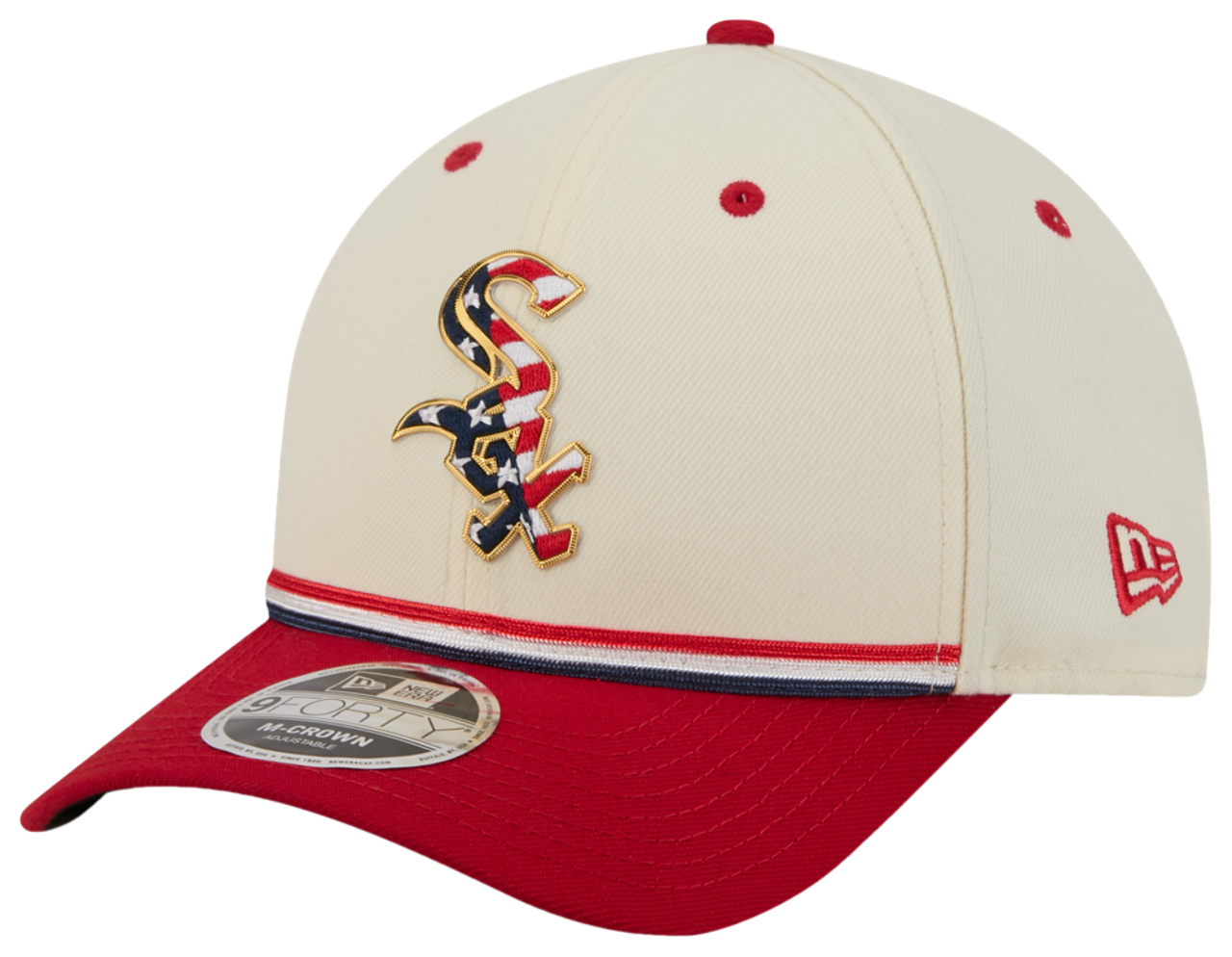 New Era White Sox MLB26 July 4 940MC Cap - Men's | Foot Locker