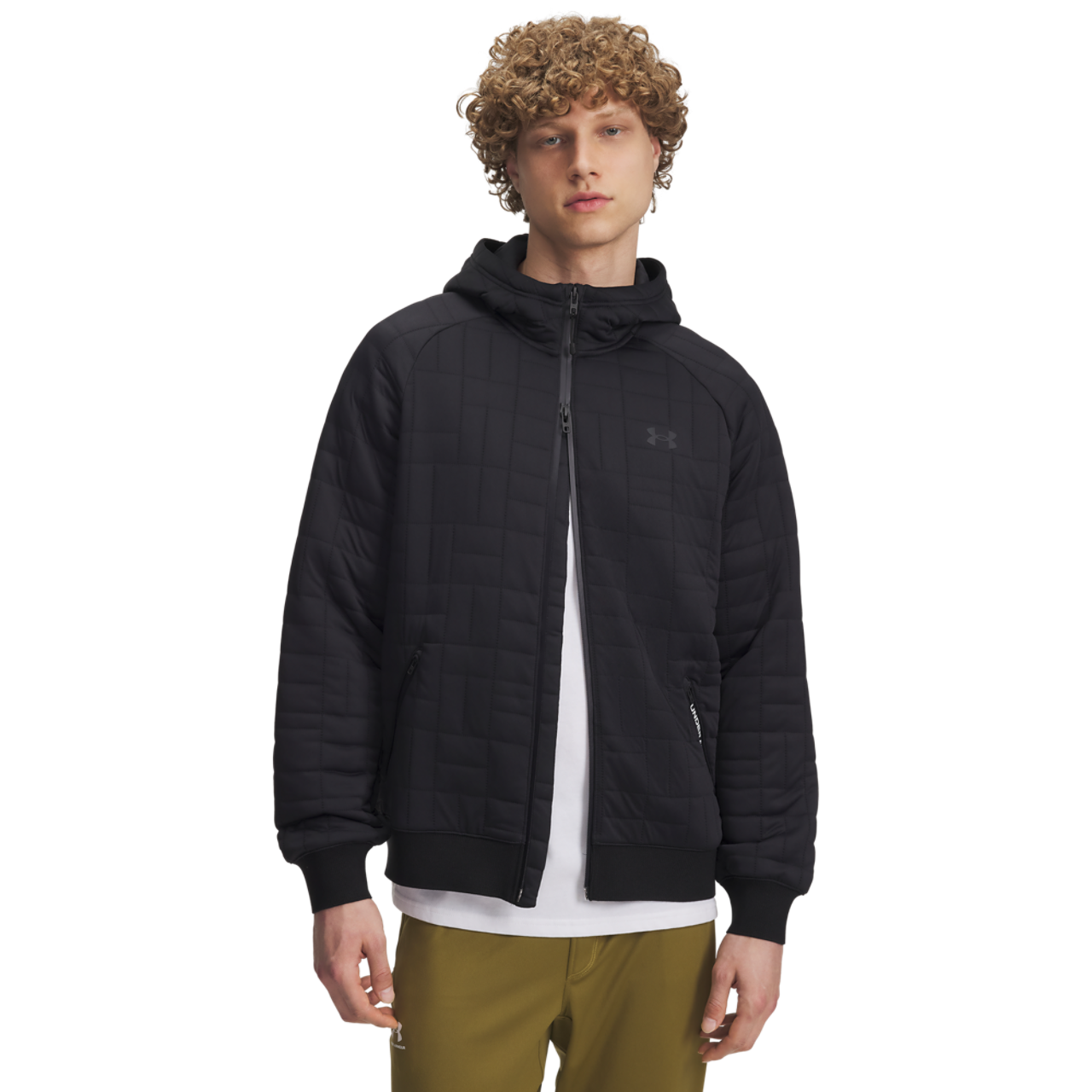 Under Armour Unstoppable Fleece Texture F/Z Image 1 of 3. Tap to open photo gallery.