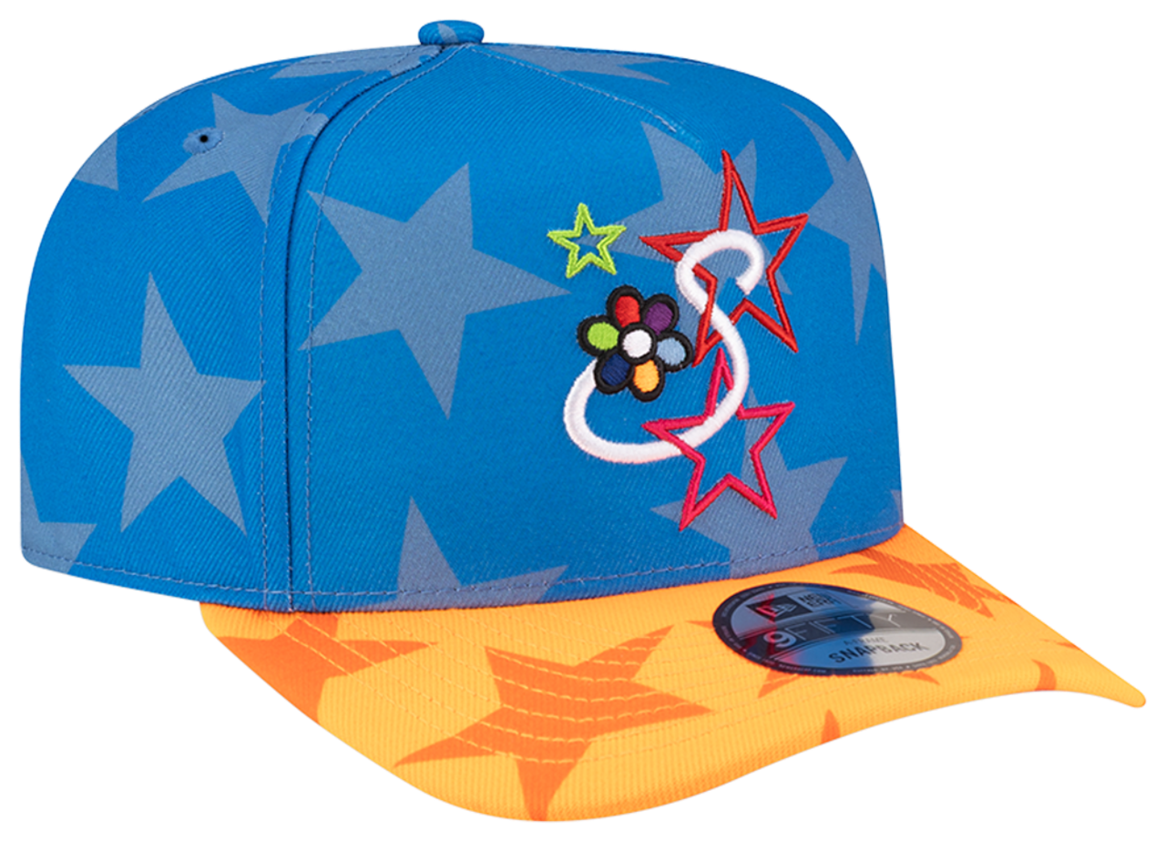 New Era Jae Tips X NBA All-Star Game 9FIFTY A-Frame Cap Image 3 of 6. Tap to open photo gallery.