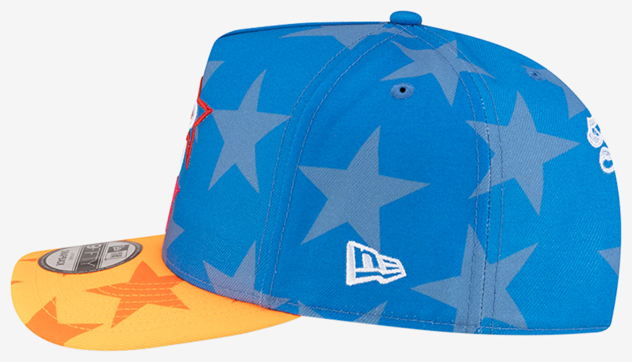 New Era Jae Tips X NBA All-Star Game 9FIFTY A-Frame Cap Image 4 of 6. Tap to open photo gallery.
