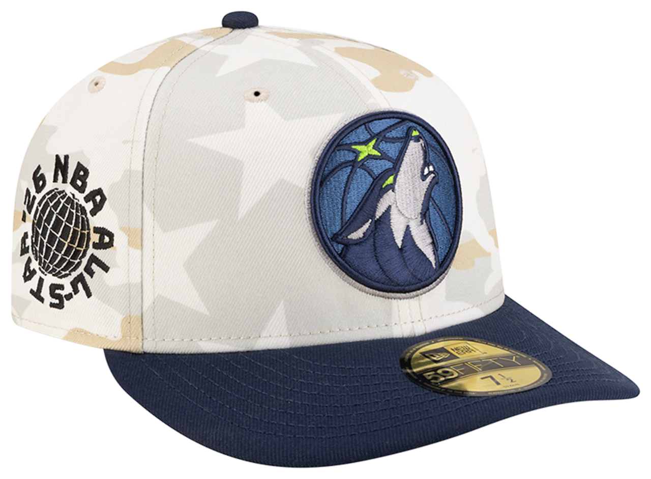 New Era Timberwolves Jae Tips X NBA ASG 59FIFTY Cap Image 3 of 6. Tap to open photo gallery.