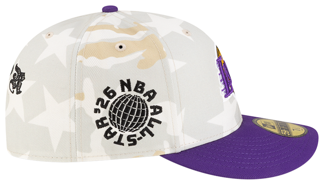 New Era Lakers Jae Tips X NBA All-Star Game 59FIFTY Cap Image 5 of 6. Tap to open photo gallery.