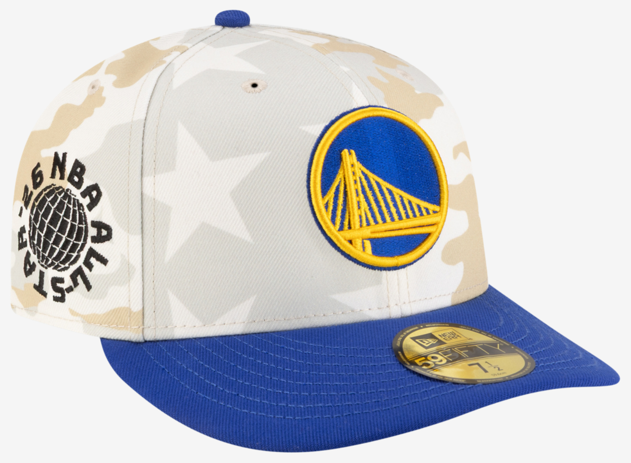New Era Warriors Jae Tips X NBA ASG 59FIFTY Cap Image 3 of 7. Tap to open photo gallery.