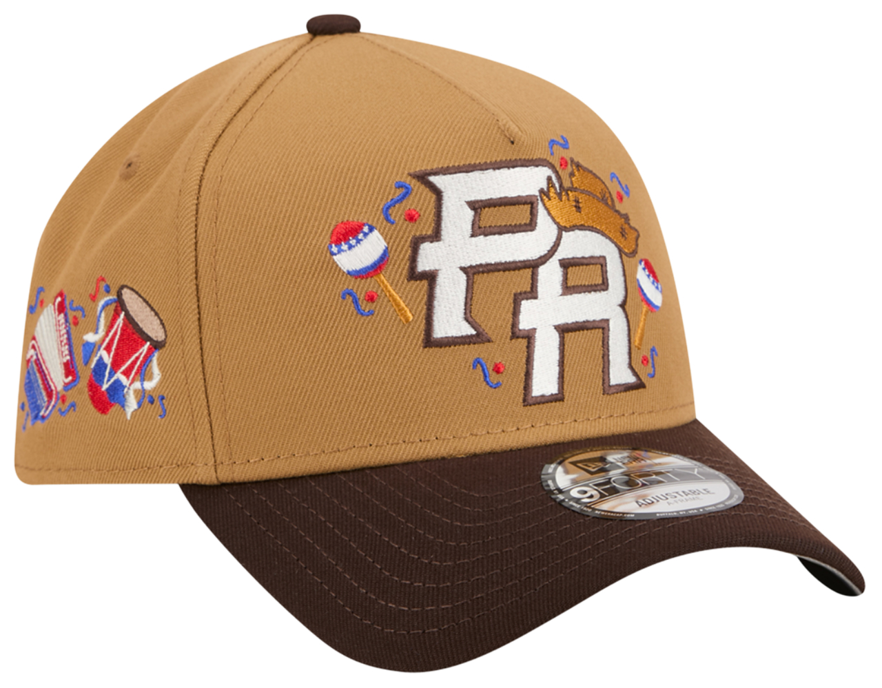 New Era Puerto Rico 940AF WBC Maracas Cap Image 3 of 7. Tap to open photo gallery.